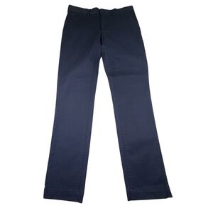 NWT Banana Republic Pants Men's Size 29x30 Blue Preppy Fulton Chino Skinny Fit